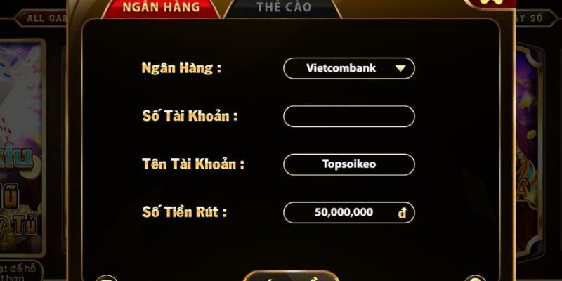 Hướng dẫn rút tiền TX88 : Quy trình và những điều cần biết 3 Quy trình rút tiền TX88 đơn giản